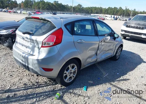 2016 Ford Fiesta Se из США, поврежденный, VIN 3FADP4EJ0GM120710